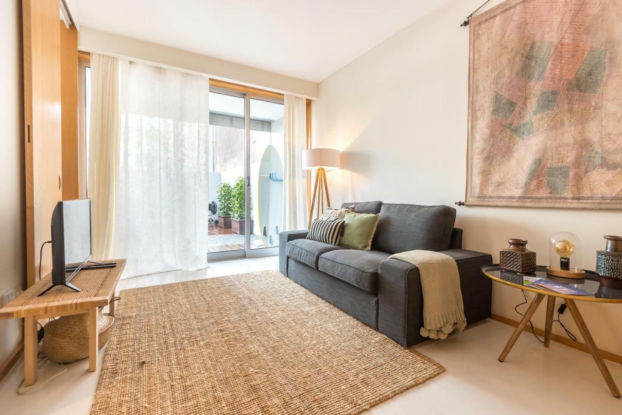 By The Sea Apartment With Large Private Terrace Matosinhos  Kültér fotó